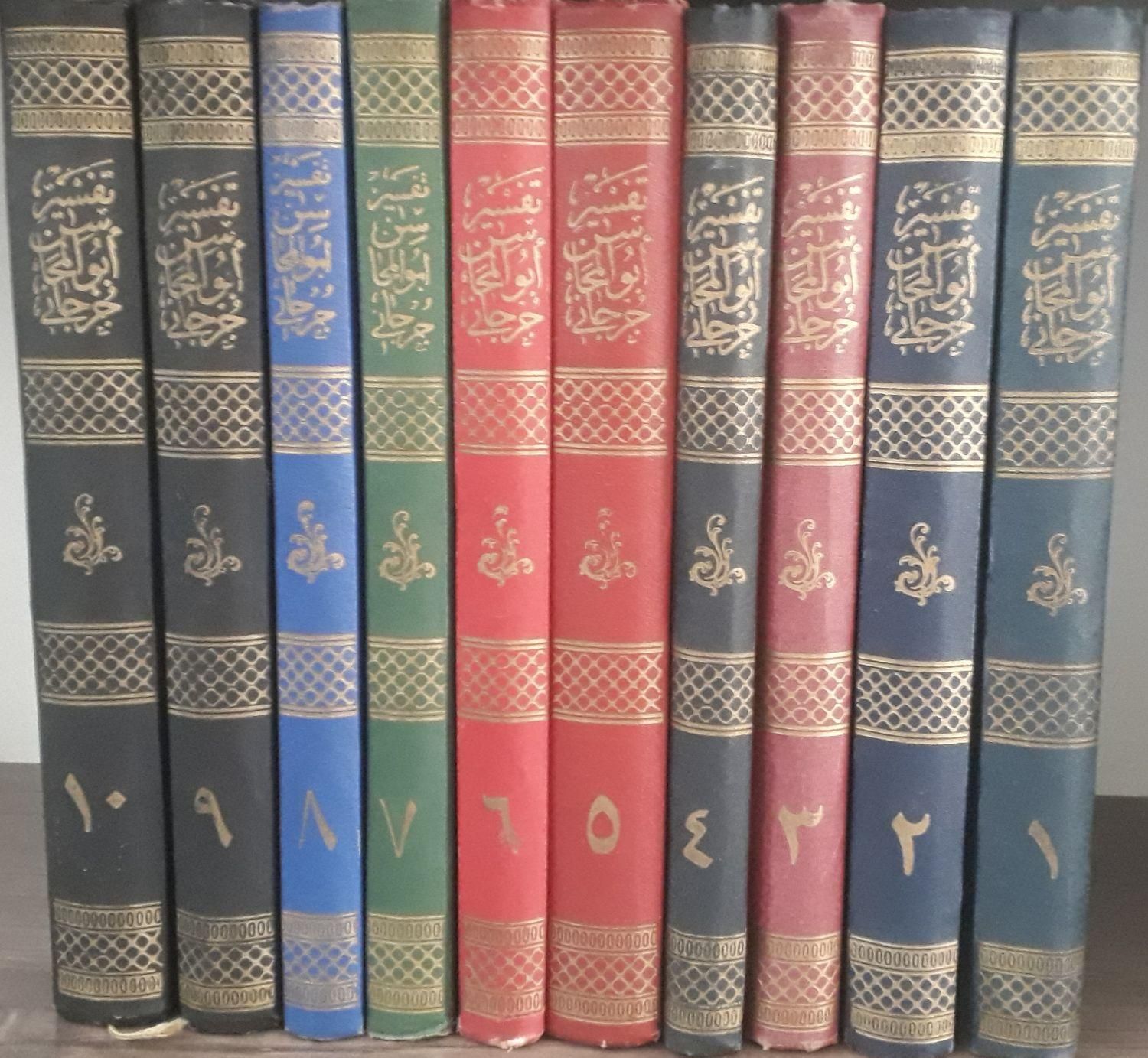 تفسیر گازر مقباس الهدایة حاشیه رسائل تاویل الآیات|کتاب و مجله مذهبی|قم, مسجد امام حسن|دیوار