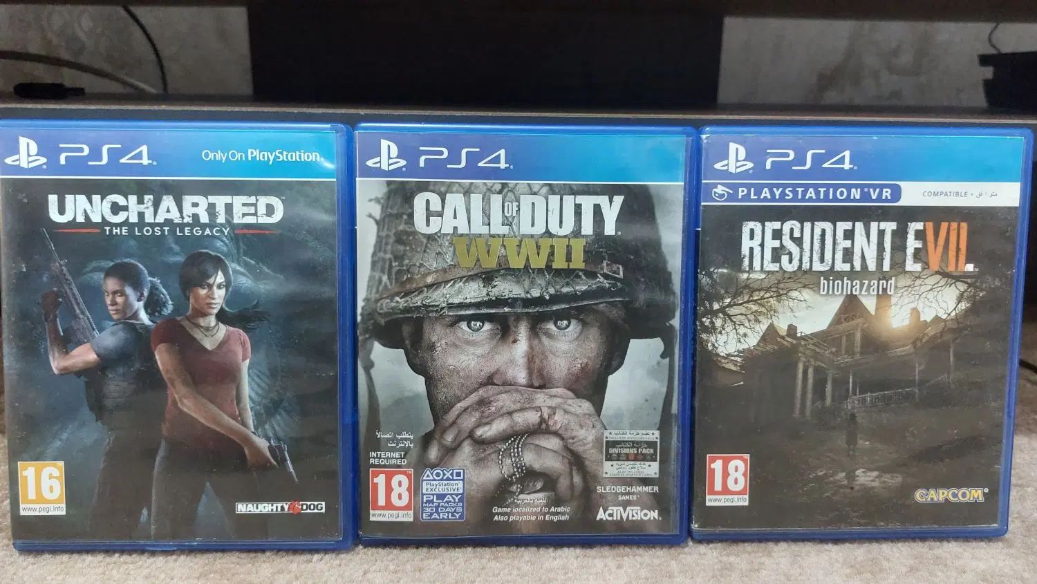 سه عدد بازی ps4|کنسول، بازی ویدئویی و آنلاین|تهران, دارآباد|دیوار