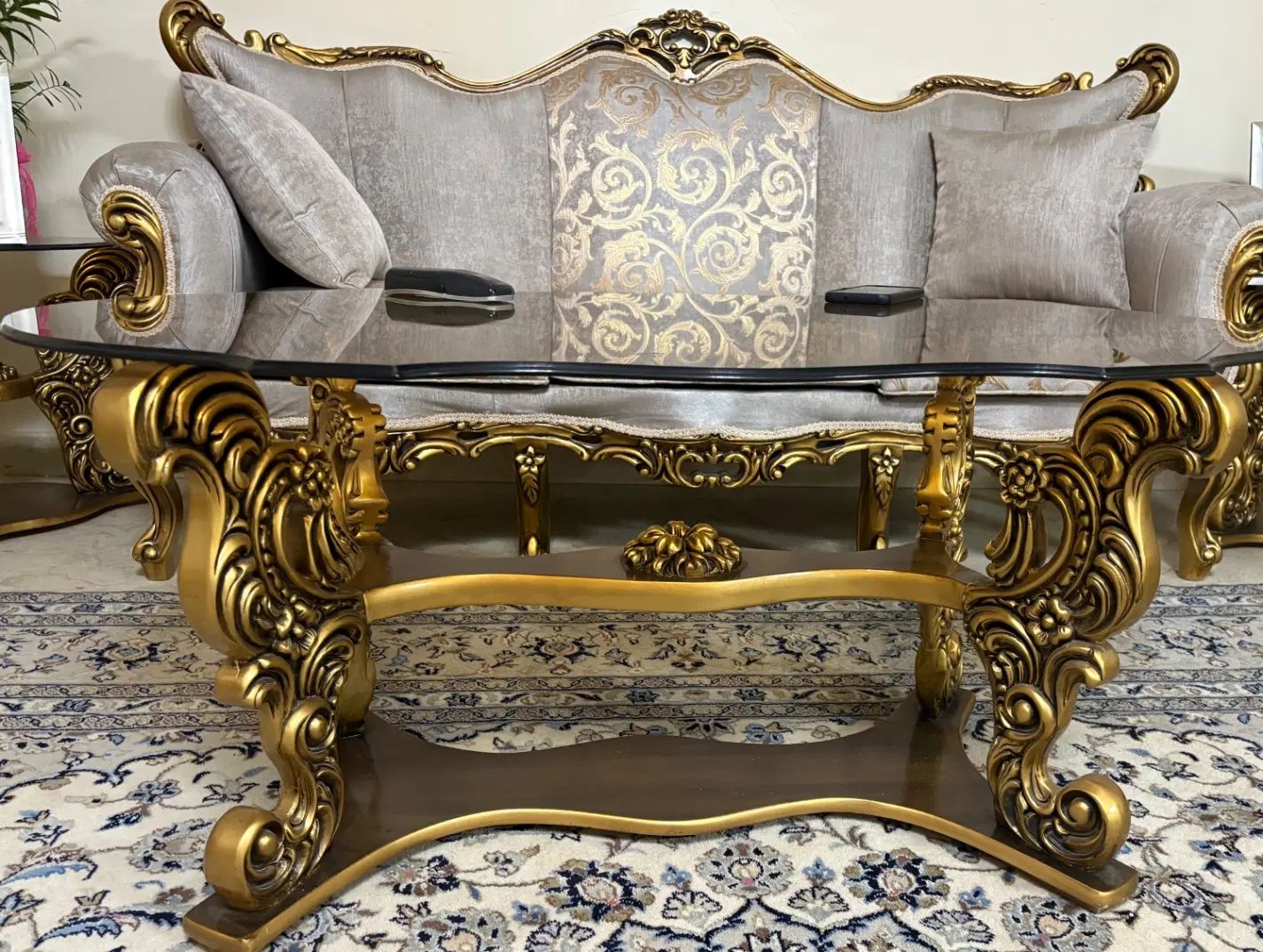 ست مبلمان استیل ۹ نفره|مبلمان خانگی و میز عسلی|تهران, نیکنام|دیوار