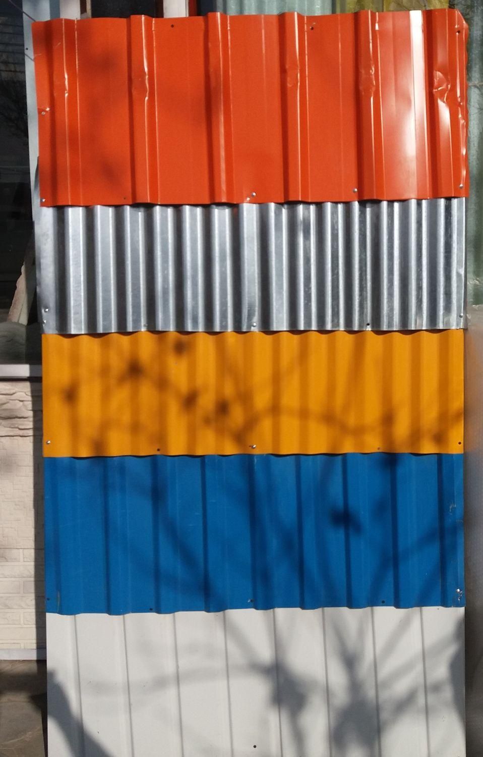 زیبا با دوام ورق گالوانیزه فلزی رنگی کرکره پلیت|مصالح و تجهیزات ساختمان|اصفهان, آزادان|دیوار