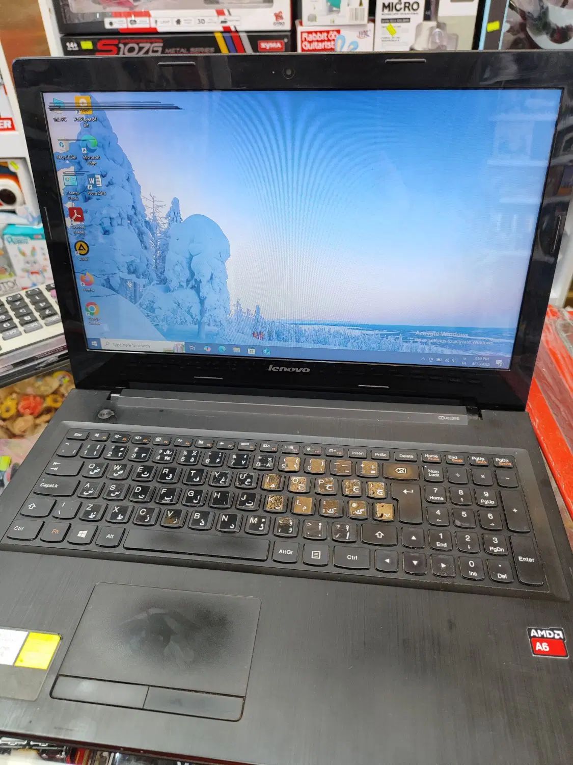 Lenovo G50-45 با حافظه SSD 256|رایانه همراه|تهران, اوقاف|دیوار