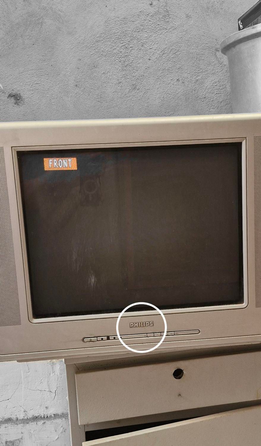 فروش تلویزیون فیلیپس قدیمی|تلویزیون و پروژکتور|کاشمر, |دیوار