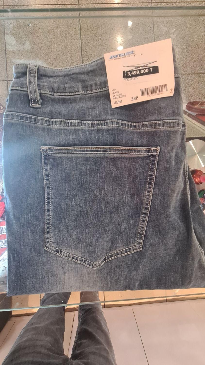 شلوار مردانه جین برند جین وست jeanswest سایز ۳۸|لباس|تهران, دزاشیب|دیوار
