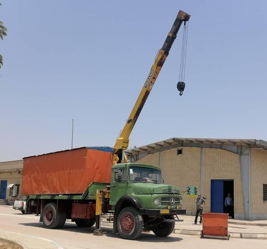 جرثقیل از ۱تن تا ۱۰تن بارگیری و تخلیه وجا به جایی|خدمات حمل و نقل|اهواز, کیانشهر|دیوار