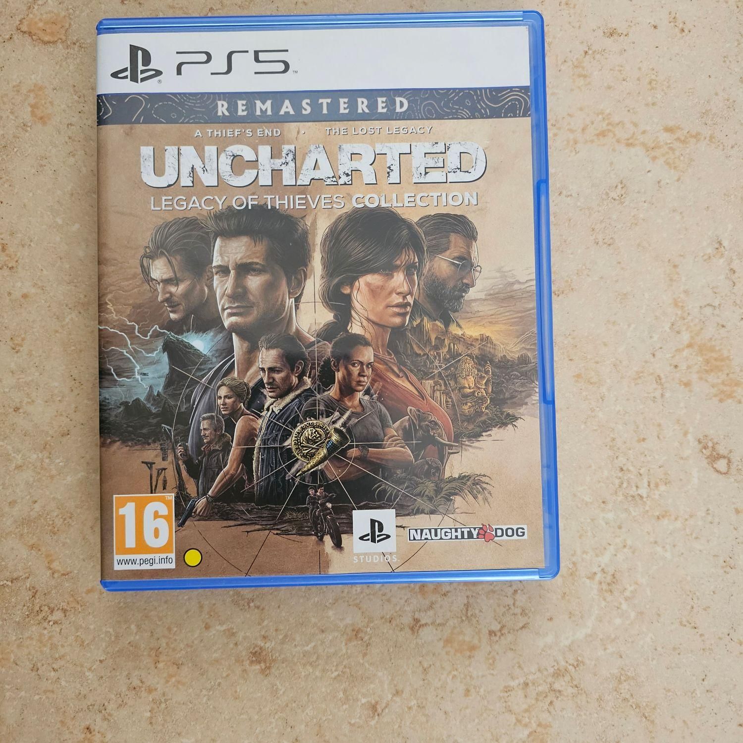 دیسک بازی Uncharted ps5|کنسول، بازی ویدئویی و آنلاین|تهران, ارامنه|دیوار