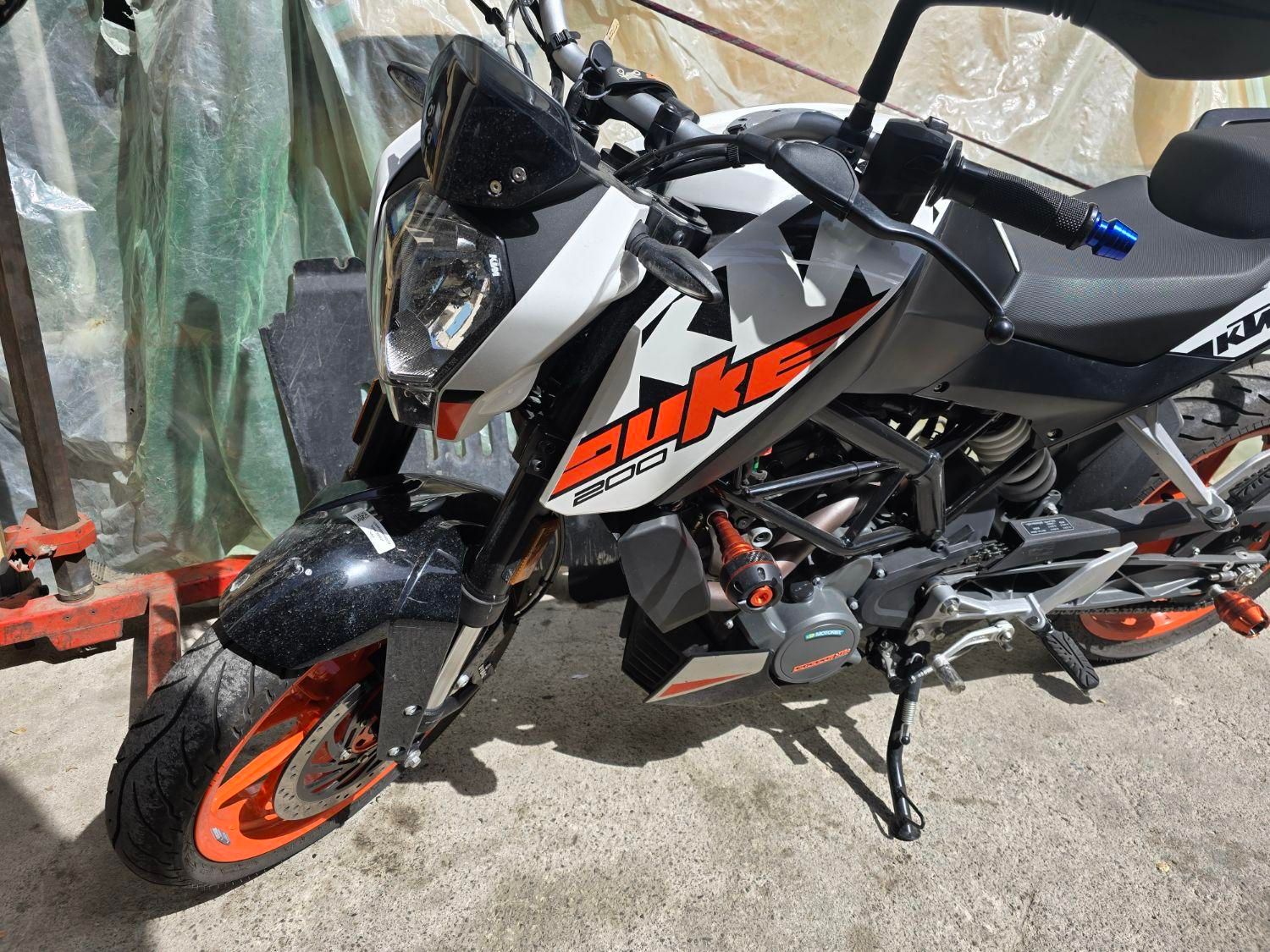 KTM DUCK 200|موتورسیکلت|تهران, منصوریه (پل سیمان)|دیوار