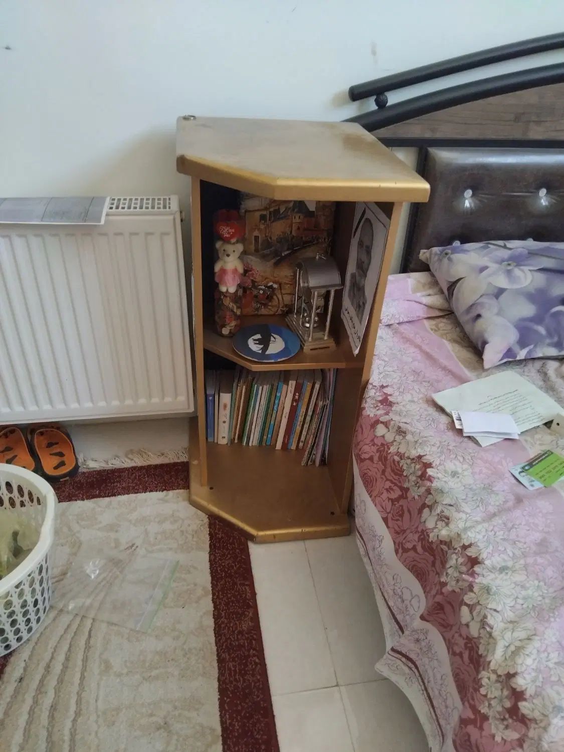 کتابخانه دو قلو|کتابخانه، شلف، قفسه‌های دیواری|مشهد, شهرک رازی (شهرک غرب)|دیوار