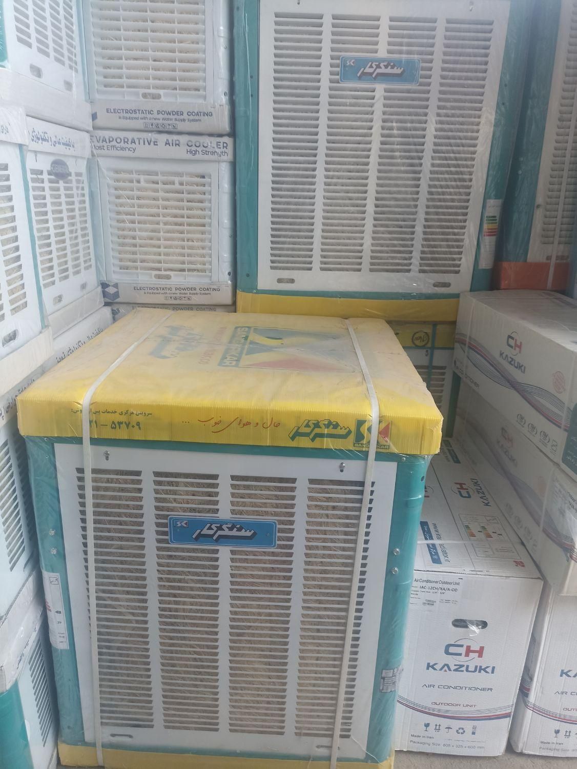 کولر آبی بالازن سنگر کار6000|کولر آبی|شیراز, اصلاح‌نژاد|دیوار