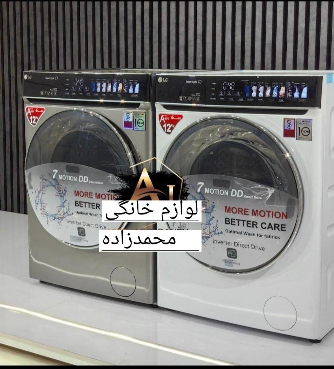 لباسشویی الجی ۱۰.۵ و ۱۲ کیلو WdJ9142 تیوwiUe منول|ماشین لباسشویی و خشککن لباس|ایلام, |دیوار