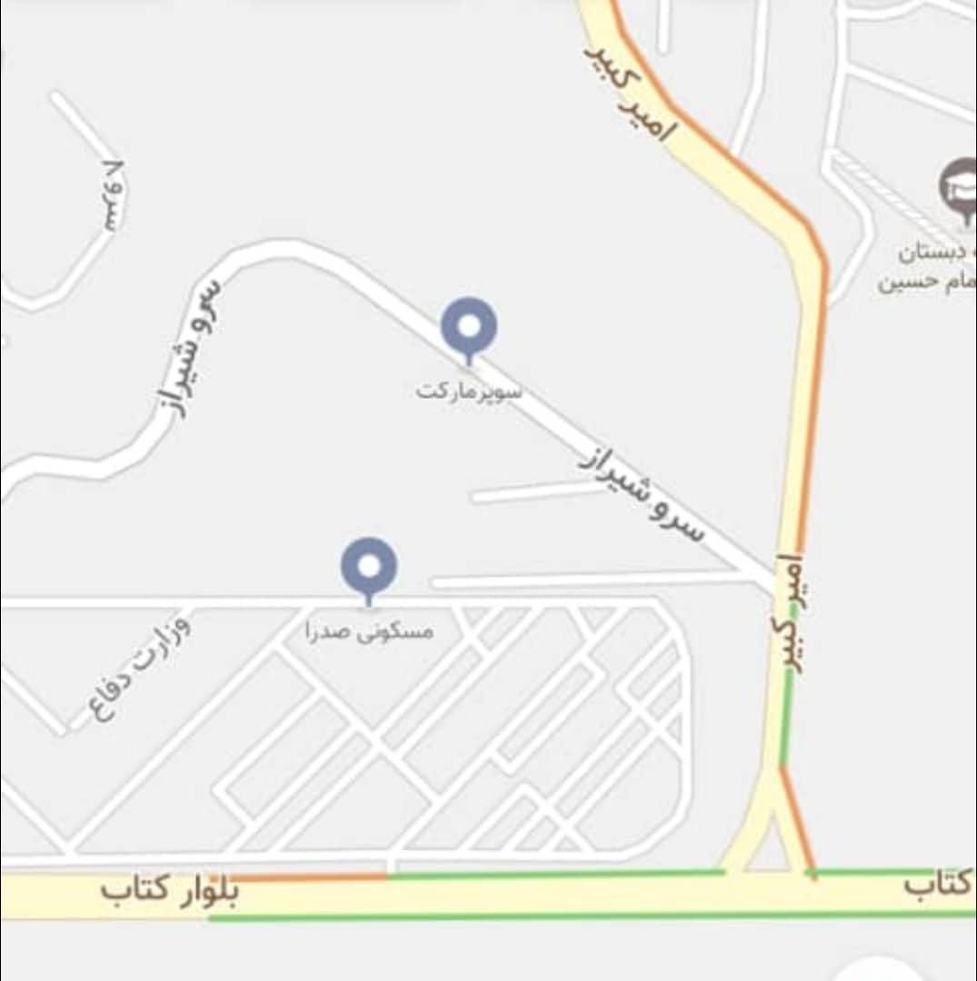 زمین دوبر مشرف صدرا فاز۲|فروش زمین و ملک کلنگی|صدرا-فارس, فاز ۲|دیوار