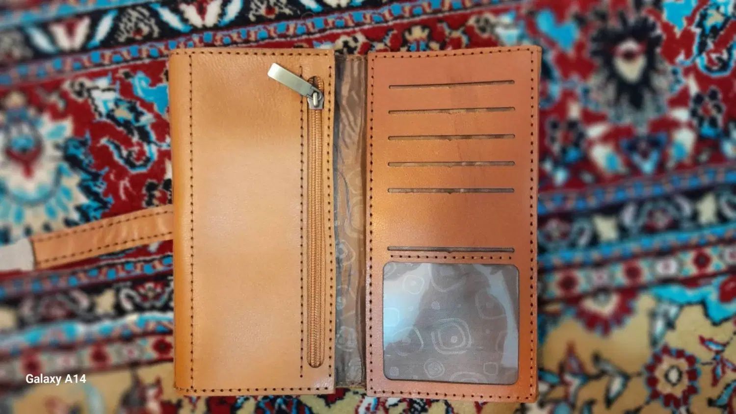 کیف پول چند کاره چرم صددرصد طبیعی تمام دست دوز|کیف، کفش، کمربند|تهران, حکیمیه|دیوار