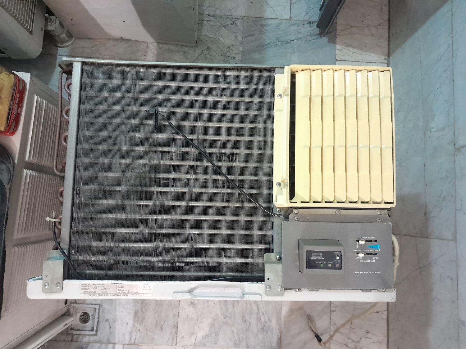 کولر گازی پنجره ای اوجنرال کنترلی 2عدد|کولر گازی و فن‌کوئل|تهران, شهرک شریفی|دیوار