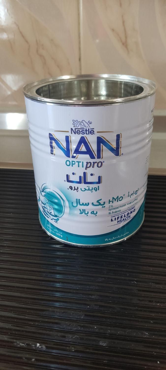 قوطی جای شیر خشک سالم وتمیز با در|ظروف نگهدارنده، پلاستیکی، یک‌بارمصرف|بروجرد, |دیوار