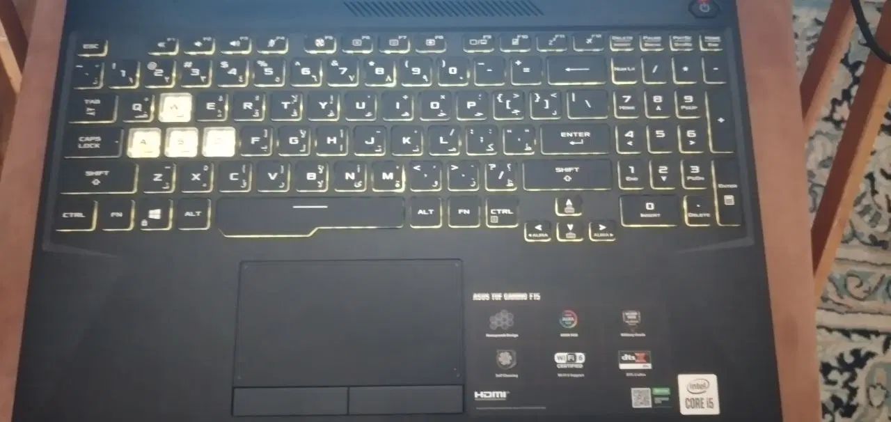 laptop Asus gaming tuf|رایانه همراه|کرج, کمال‌شهر|دیوار