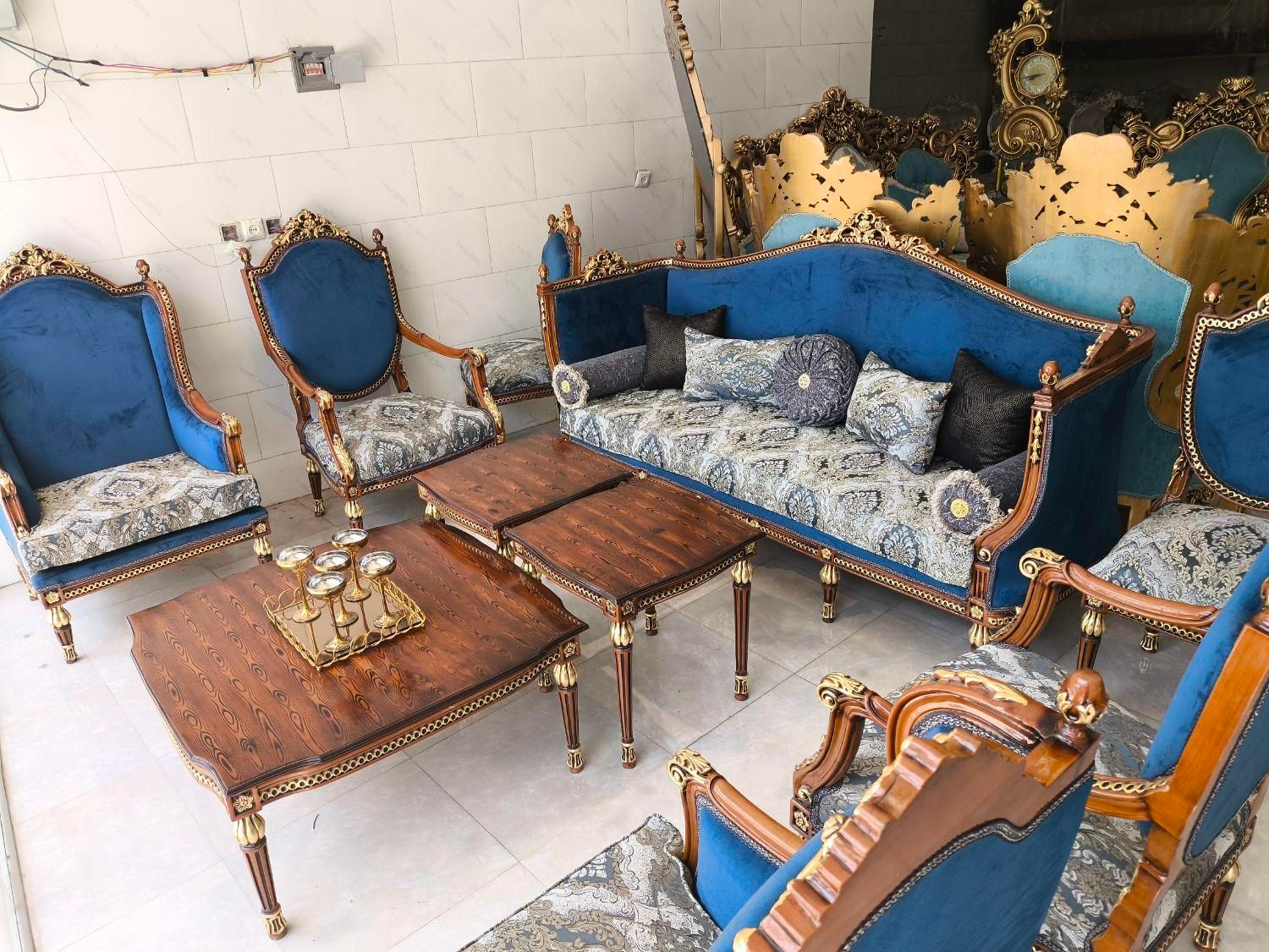 فروش انواع مبلمان و جهیزیه با تسهیلات بانکی واقساط|مبلمان خانگی و میز عسلی|کهنوج, |دیوار