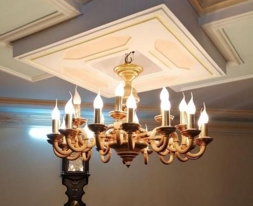 لوستر خالص اصل سنگین وزن|لوستر و چراغ آویز|شیراز, شهرک گلستان|دیوار