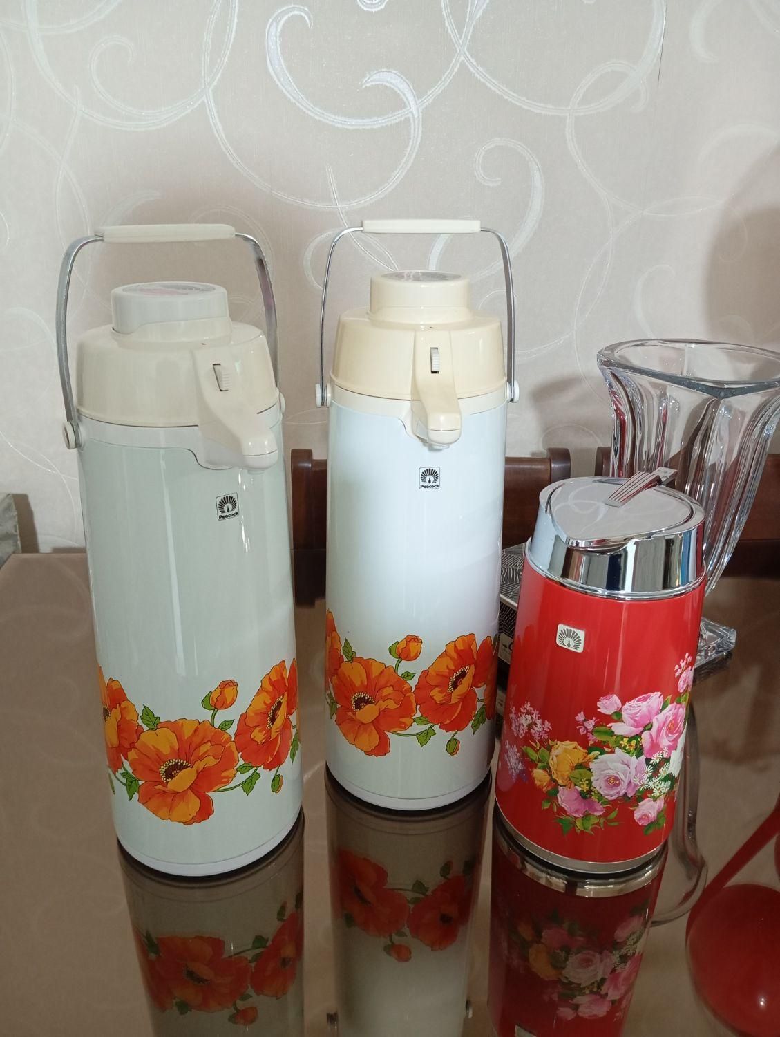 فلاکس چای پیکوک ژاپن آکبند|ظروف نگهدارنده، پلاستیکی، یک‌بارمصرف|تهران, صادقیه|دیوار