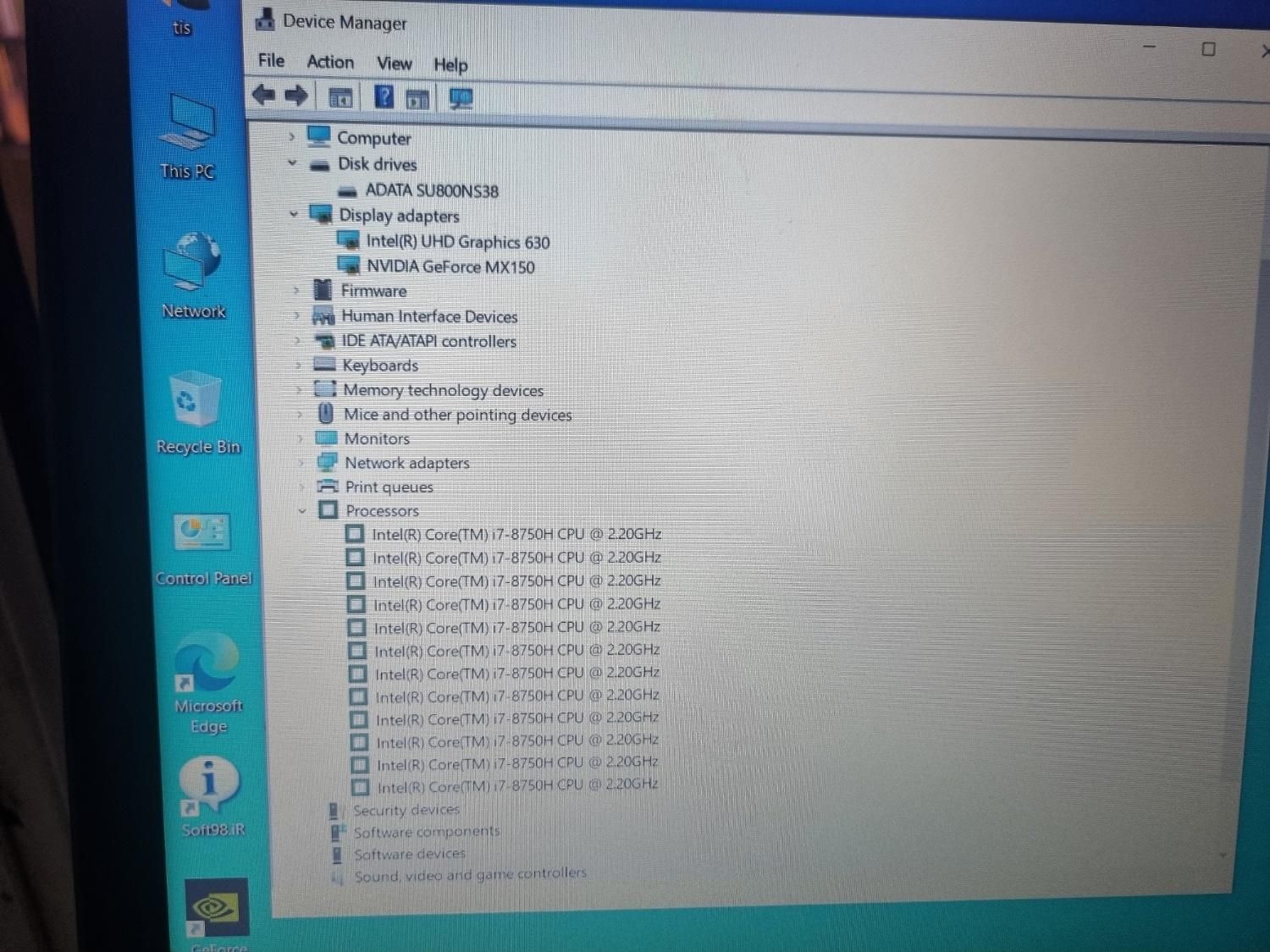 لپ تاپ i7 8750h گرافیک دار - لپتاپ توشیبا i7 نسل 7|رایانه همراه|مهاباد (آذربایجان غربی), |دیوار