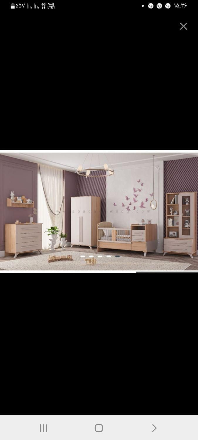 سرویس خواب کودک ونوجوان سیسمونی مدل فلورانس|تخت و صندلی بچه|محمدشهر, عباس آباد|دیوار