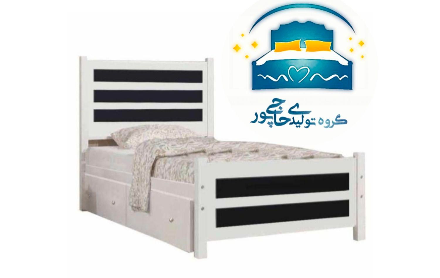 تخت خواب یک نفره حاجی پور(تختخواب۱یکنفره)تشک هایدی|تخت و سرویس خواب|مشهد, حسین‌آباد|دیوار