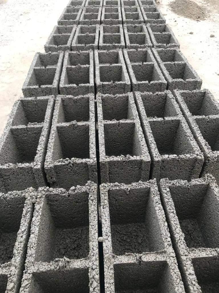 فروش بلوک 20و15 لوله چاه و مصالح ساختمانی|عمدهفروشی|رشت, گلباغ نماز|دیوار