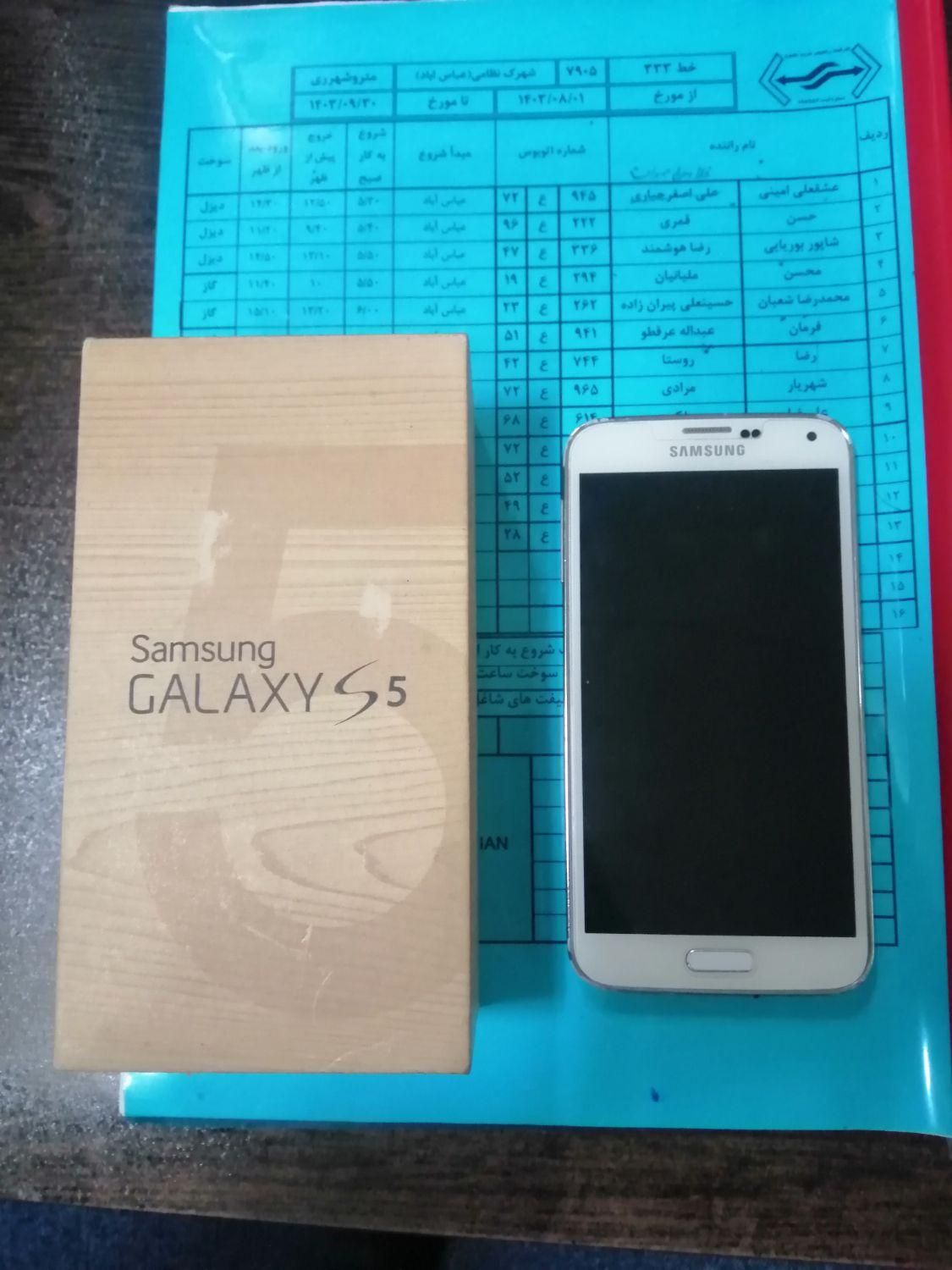 سامسونگ Galaxy S5 ۱۶ گیگابایت|موبایل|تهران, جوادیه|دیوار