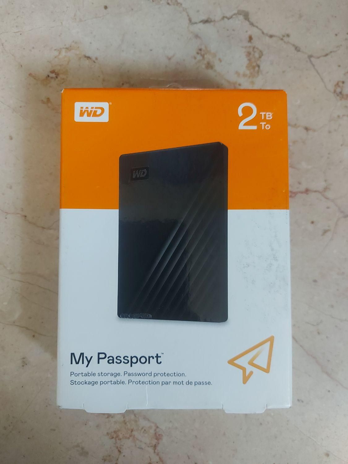 هارد اکسترنال ۲ ترا وسترن WD My Passport 2TB|قطعات و لوازم جانبی رایانه|تهران, نارمک|دیوار