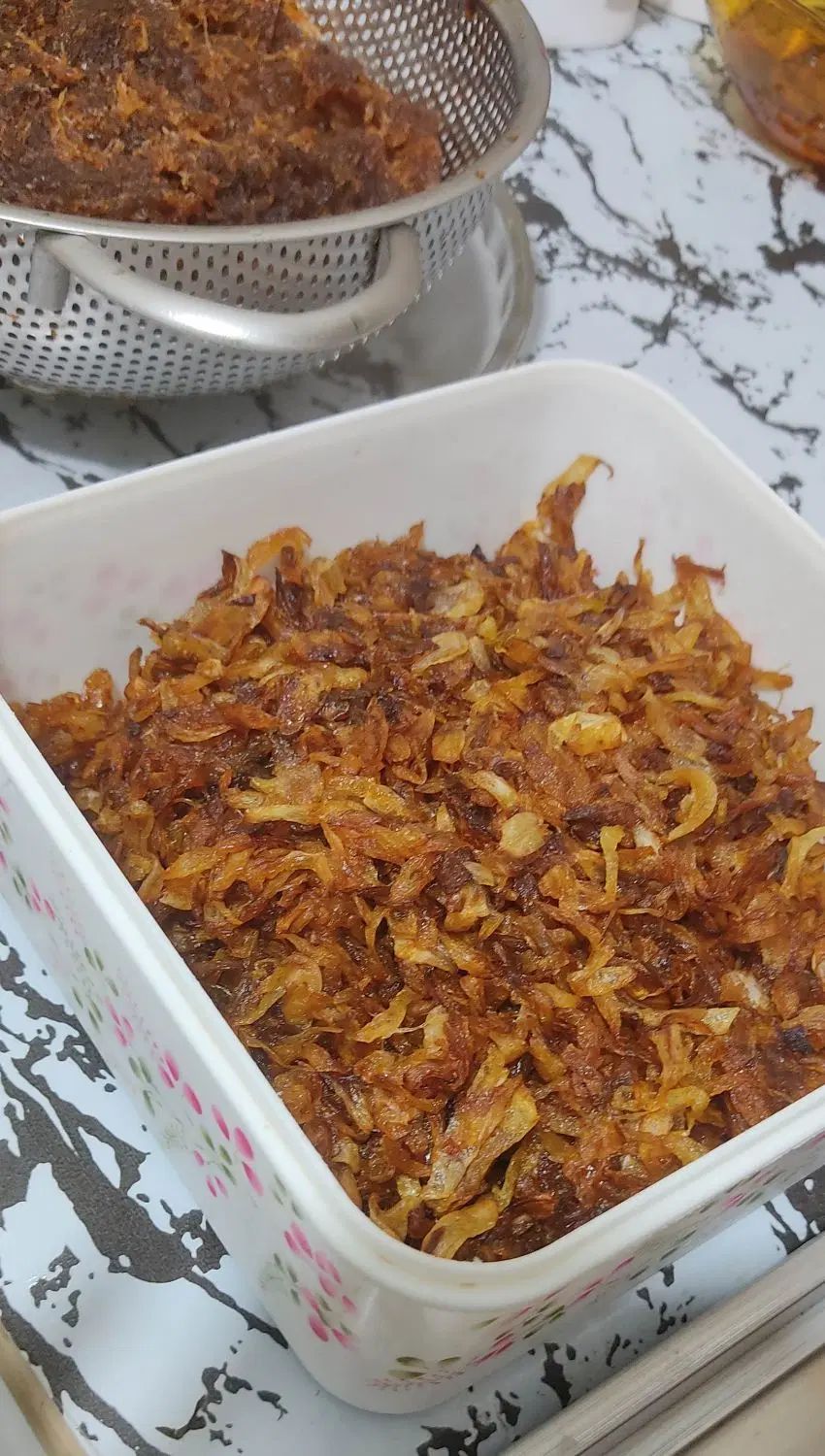 پیاز سرخ شده طلایی و ترد|خوردنی و آشامیدنی|تهران, بهمن یار|دیوار