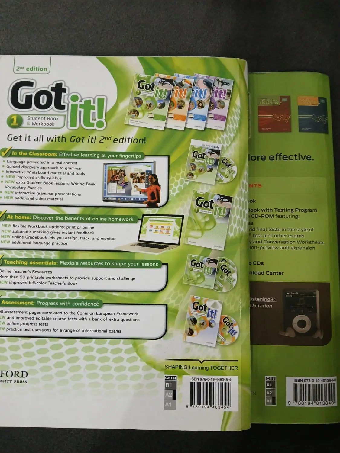 کتاب گات ایت۱ (Got it 1) و کتاب لیستنینگ|کتاب و مجله آموزشی|تهران, وردآورد|دیوار