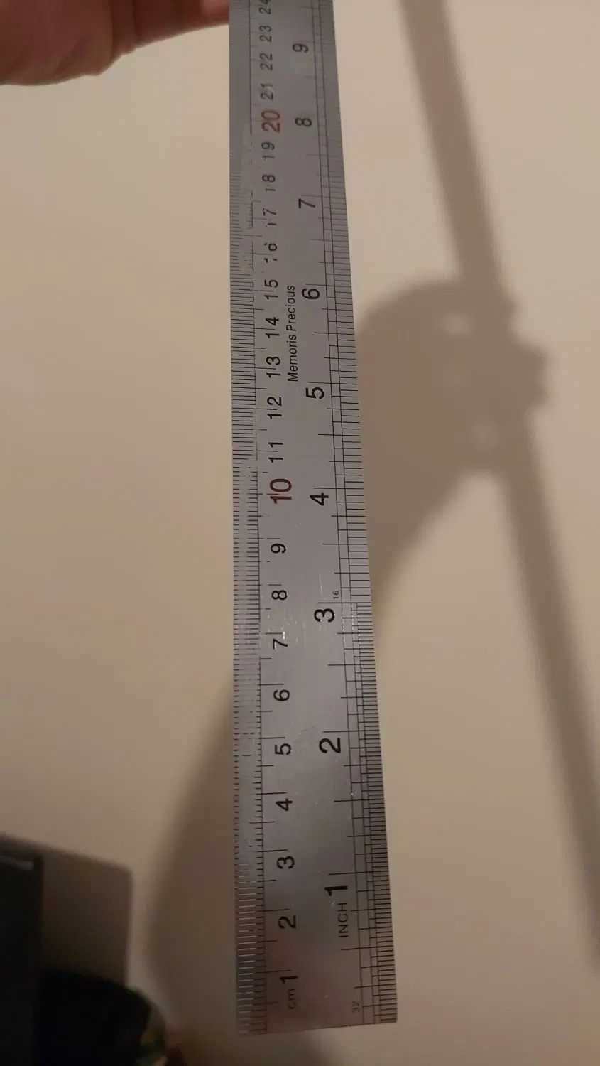 خطکش فلزی استیل ۵۰ سانتی Memoris Precious 50 cm|لوازم التحریر|تهران, شادمان|دیوار