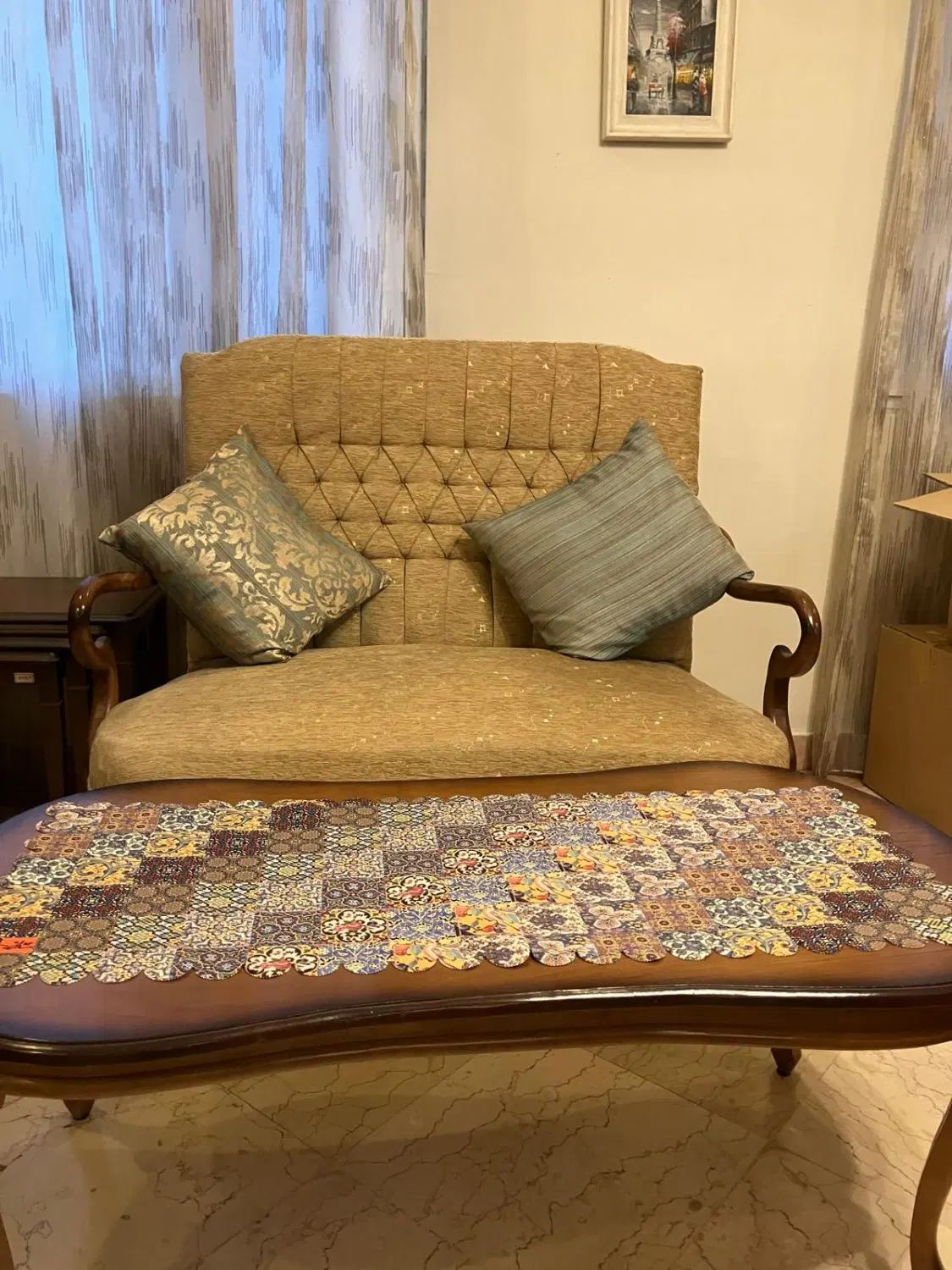 مبل استیل ۷ نفره|مبلمان خانگی و میز عسلی|تهران, پونک|دیوار