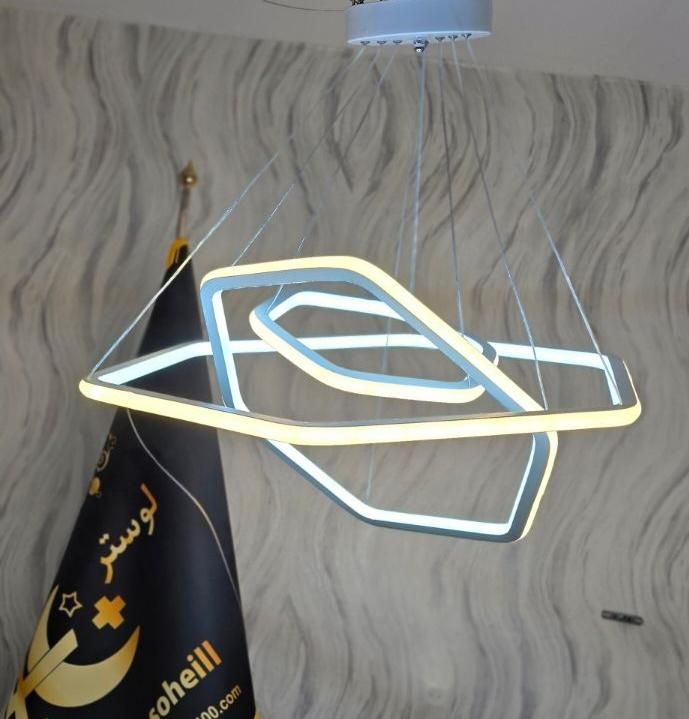 لوستر ۶گوش دوطرف نور|لوستر و چراغ آویز|فردیس, فردیس|دیوار