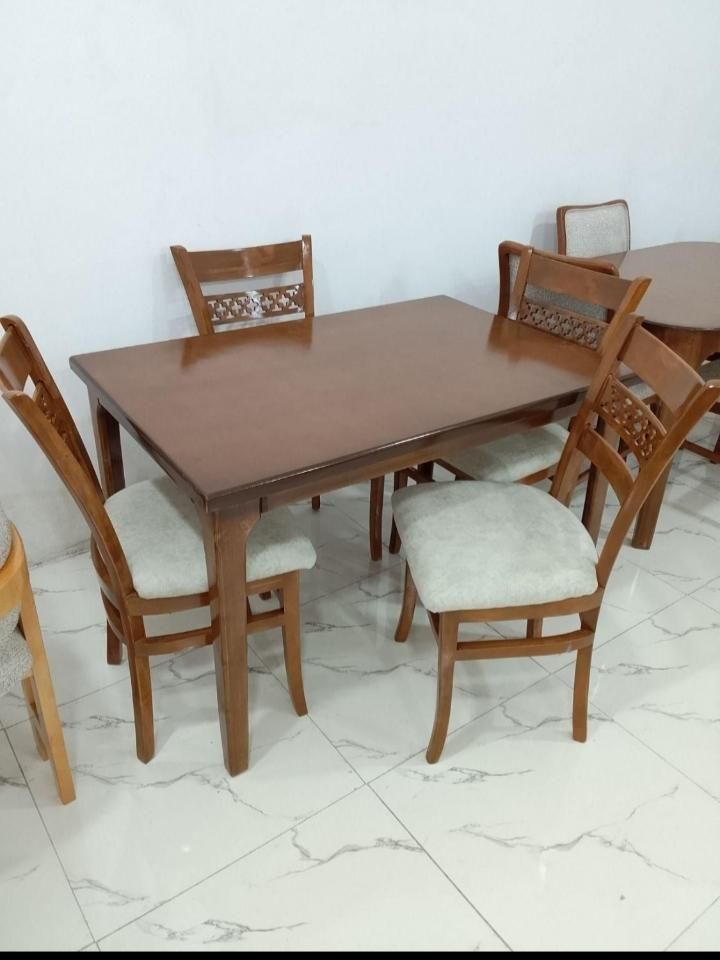 فروش انواع میز ناهارخوری ۴ نفره|میز و صندلی غذاخوری|شاهرود, |دیوار