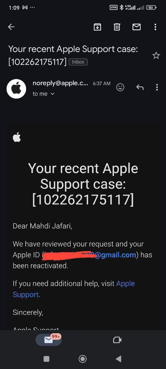 رفع مشکل اپل ایدی نات اکتیو و ایکلود/ساخت اپل ایدی|خدمات رایانه‌ای و موبایل|تهران, جمهوری|دیوار