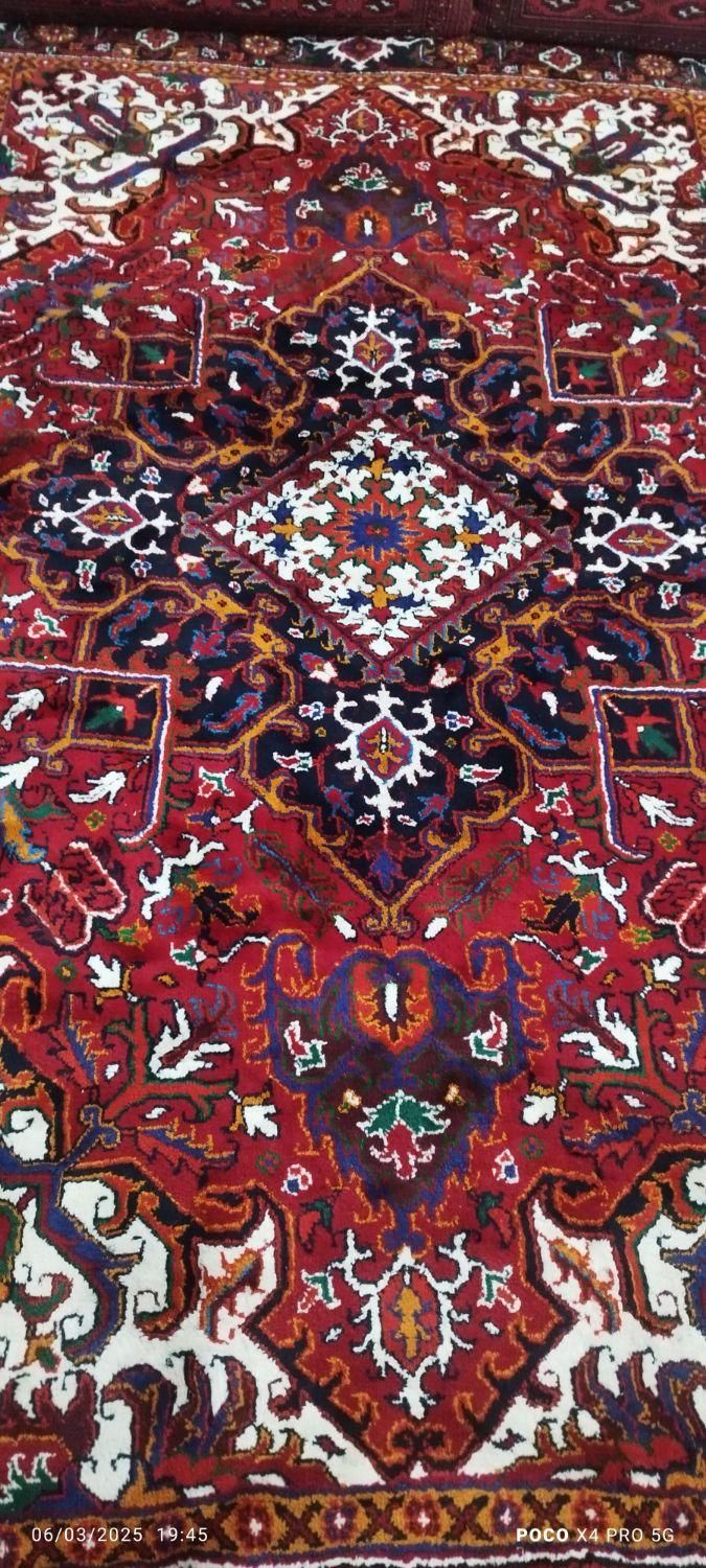 فرش دست باف الوار در حد نو|فرش|سراب, |دیوار