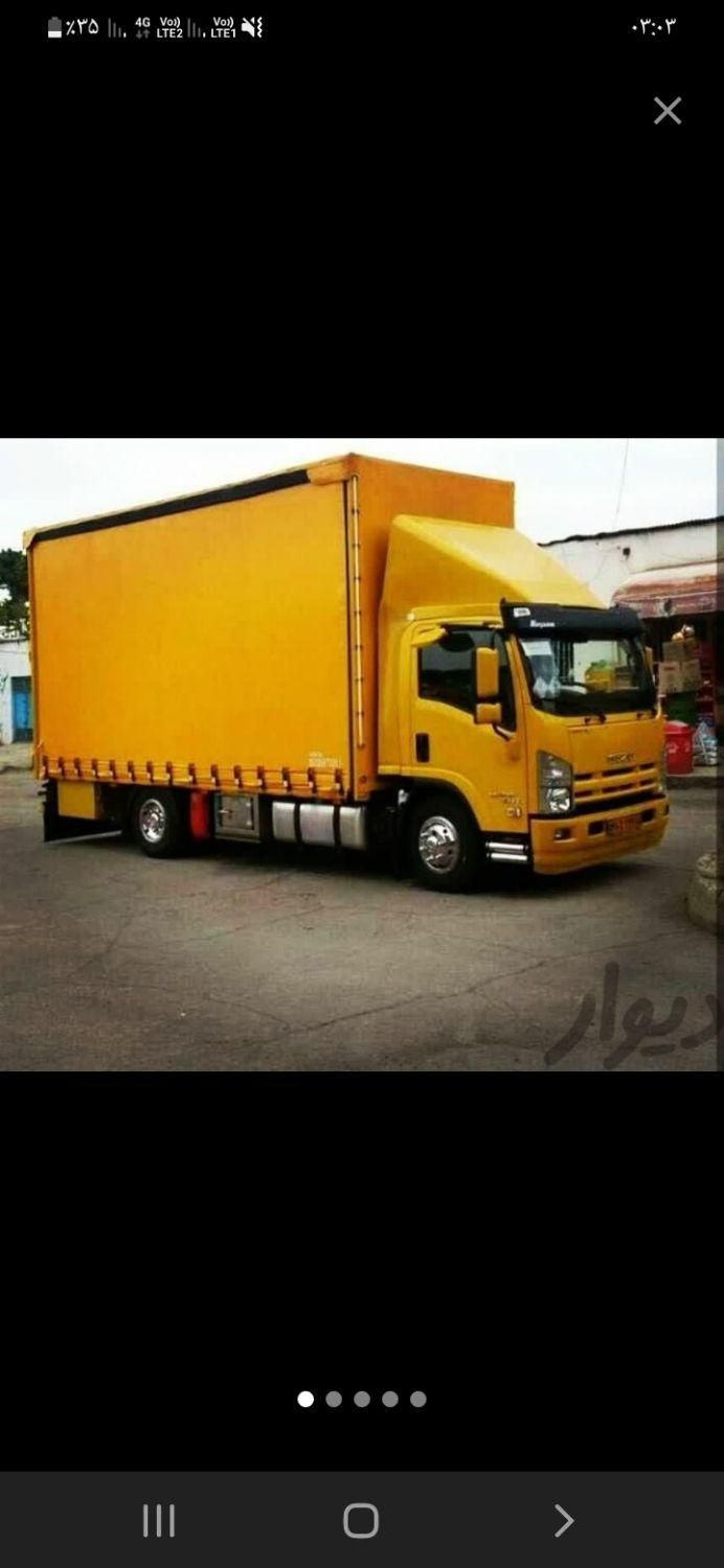 باربری حمل اثاثیه صداقت تضمئن 100٪کامیون ۶متر|خدمات حمل و نقل|قم, زنبیل آباد|دیوار