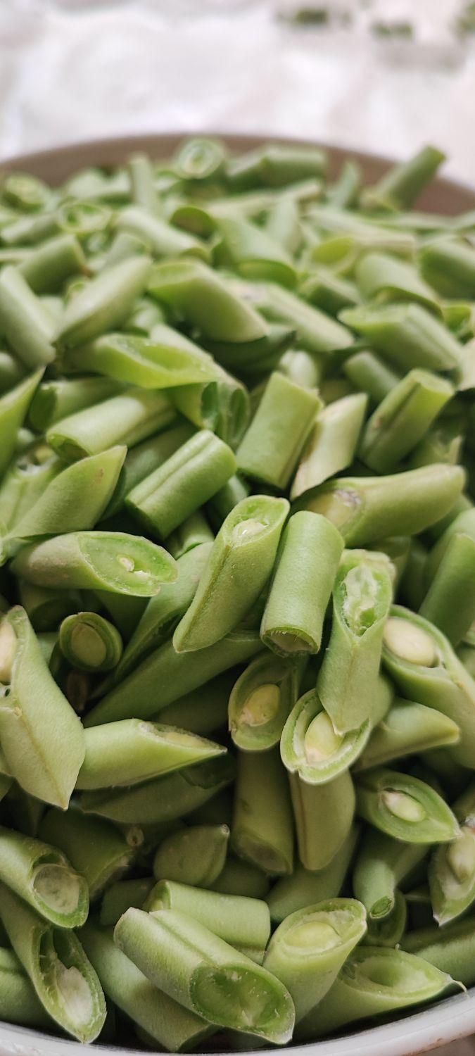 لوبیاسبزخردشده وشسته شده برا پلو وخورشتی|خوردنی و آشامیدنی|اصفهان, آزادان|دیوار