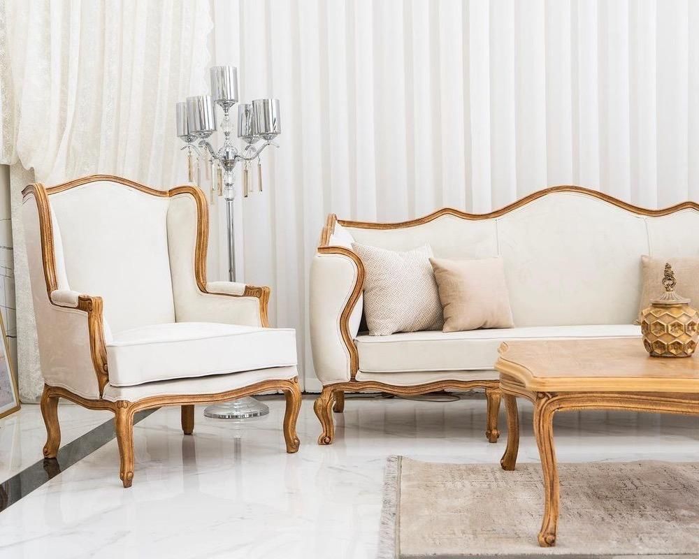 مبل فرانسوی کد۵۰۰|مبلمان خانگی و میز عسلی|اردبیل, |دیوار