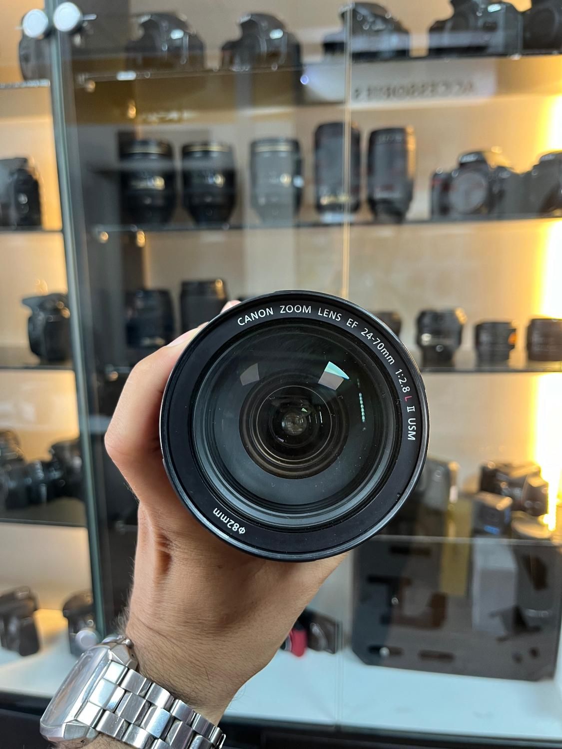 لنز حرفه ای Canon 24-70 II|دوربین عکاسی و فیلم‌برداری|تهران, جمال‌زاده|دیوار