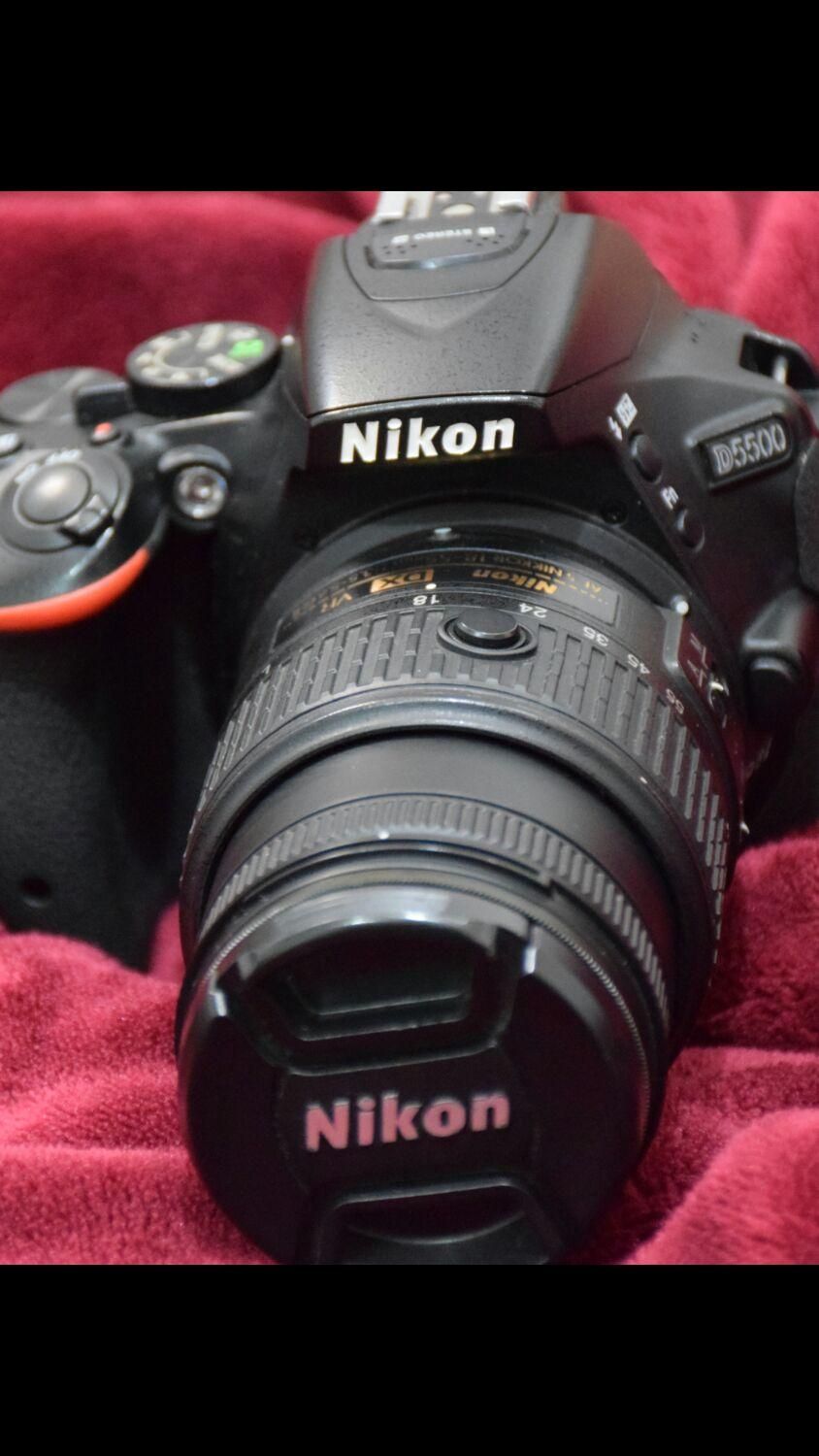 دوربین حرفه ای نیکون D5500|دوربین عکاسی و فیلم‌برداری|لامرد, |دیوار