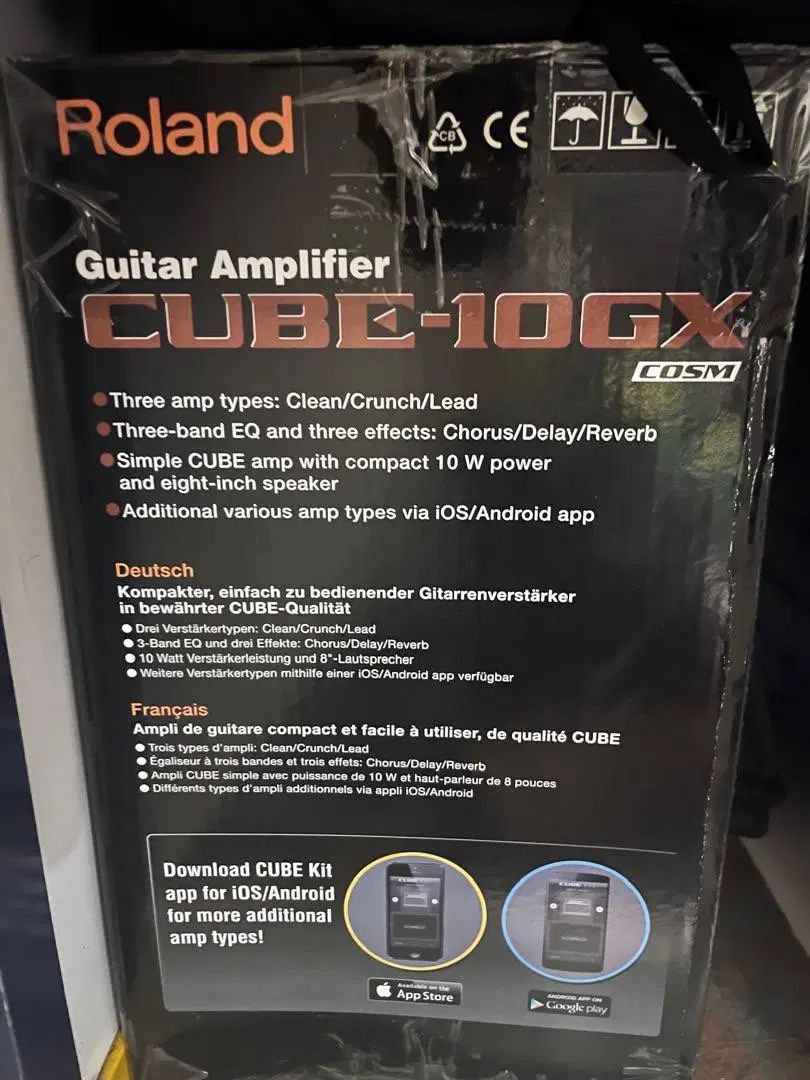 Roland Cube 10GX|گیتار، بیس، امپلیفایر|تهران, کامرانیه|دیوار
