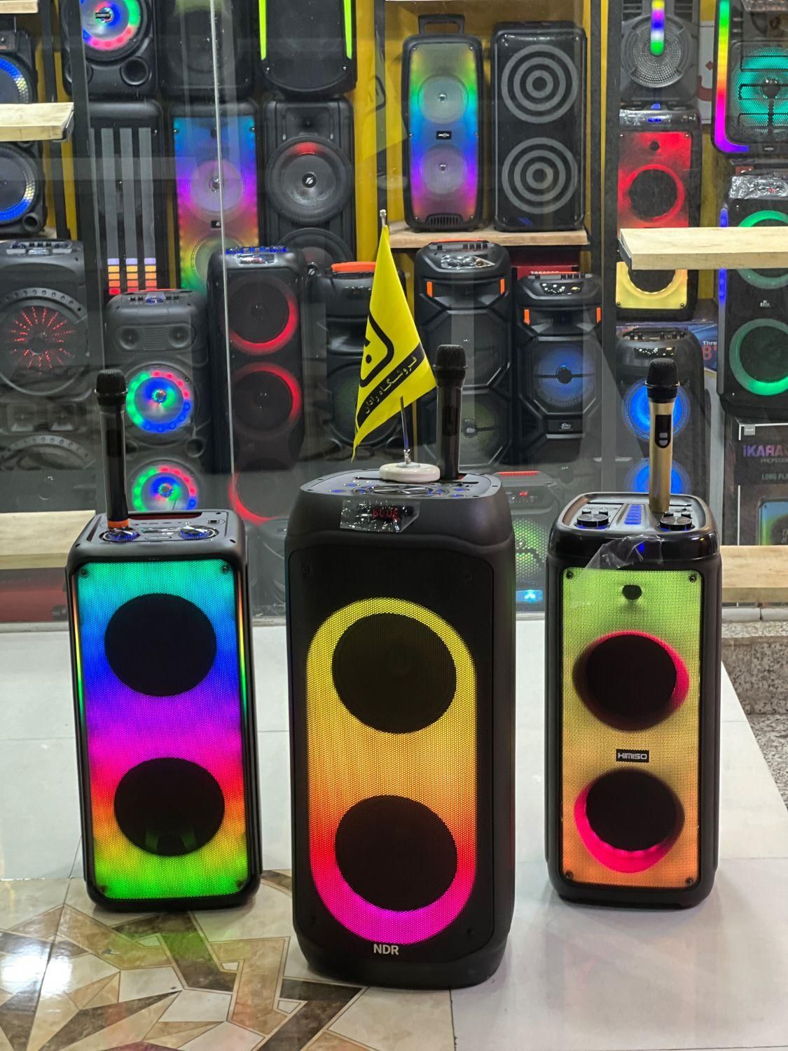 اسپیکر بلوتوثی حرفه‌ای قدرتمند اورجینال + گارانتی|سیستم صوتی خانگی|کرج, گوهردشت|دیوار