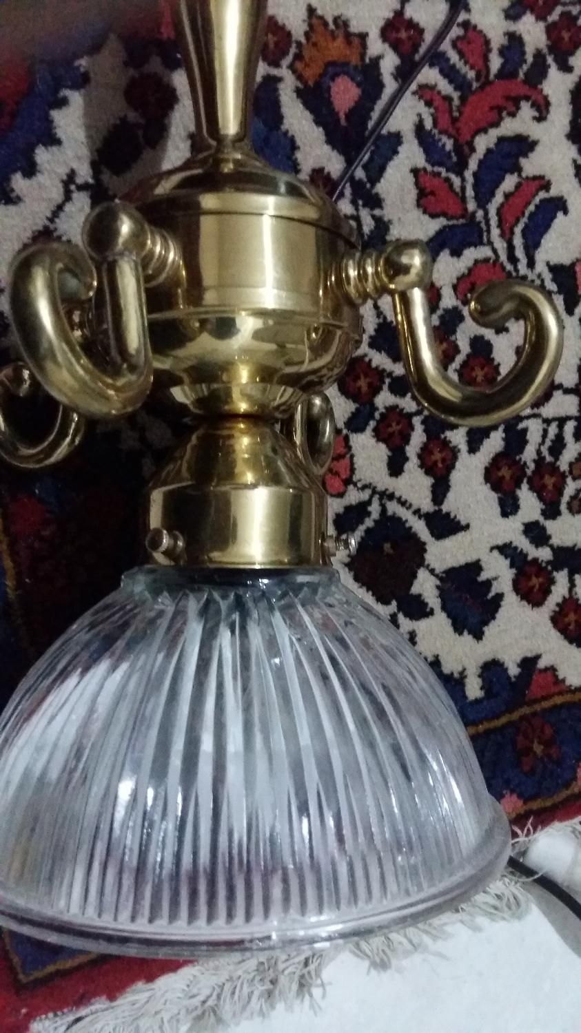 چراغ اویز برنجی و سقفی|لوستر و چراغ آویز|اصفهان, صائب|دیوار