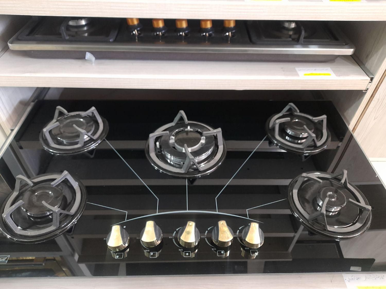 گاز صفحه شیشه ای جنرال * اثاث مارکت|اجاق گاز و لوازم برقی پخت‌وپز|سیرجان, |دیوار