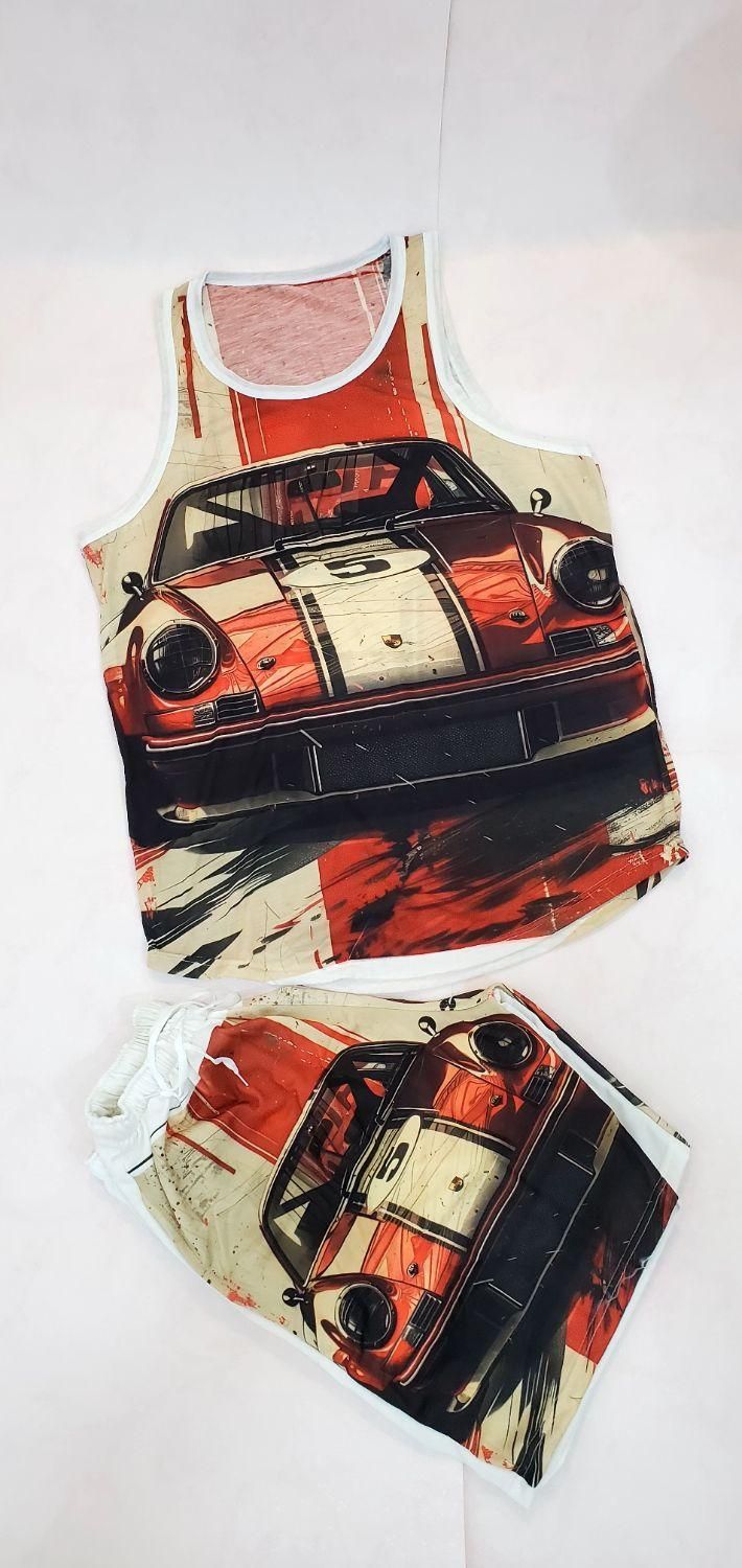 تاپ شلوارک سابلیمیشن چاپی طرح دار|لباس|اهواز, کمپلو جنوبی|دیوار