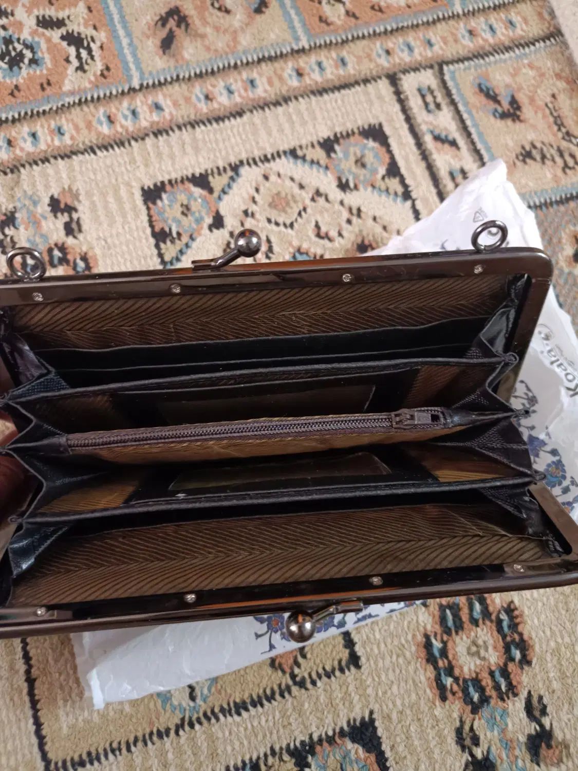 کیف پول زنانه نونو سرمه ای رنگ|کیف، کفش، کمربند|اصفهان, باتون|دیوار