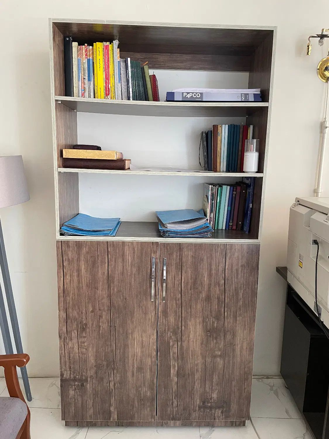 کتابخانه اداری|کتابخانه، شلف، قفسه‌های دیواری|تهران, شهرک ولیعصر جنوبی|دیوار