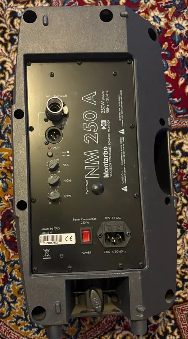 اسپیکر اکتیو Montarbo مدل NM-250 در حد نو|سیستم صوتی خانگی|تهران, قیطریه|دیوار