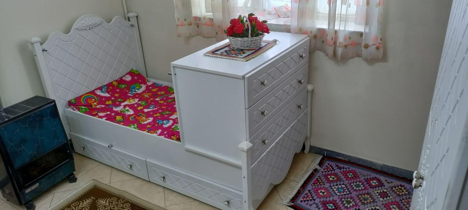 سرویس خواب نوزاد نوجوان|تخت و صندلی بچه|کرج, منظریه|دیوار