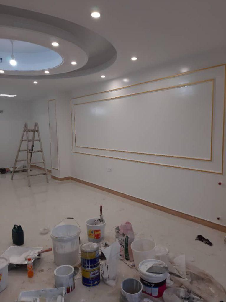 نقاشی ساختمان امید|خدمات پیشه و مهارت|فولادشهر, A6|دیوار